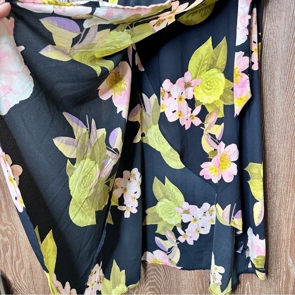 NWT Bohemian Wrap Midi Skirt Womens Small Whimsigoth Fairy Cottagecore Dark Goth - Picture 3 of 9